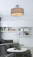 Textildeckenleuchte New York d:40cm - E27, 120W, IP20