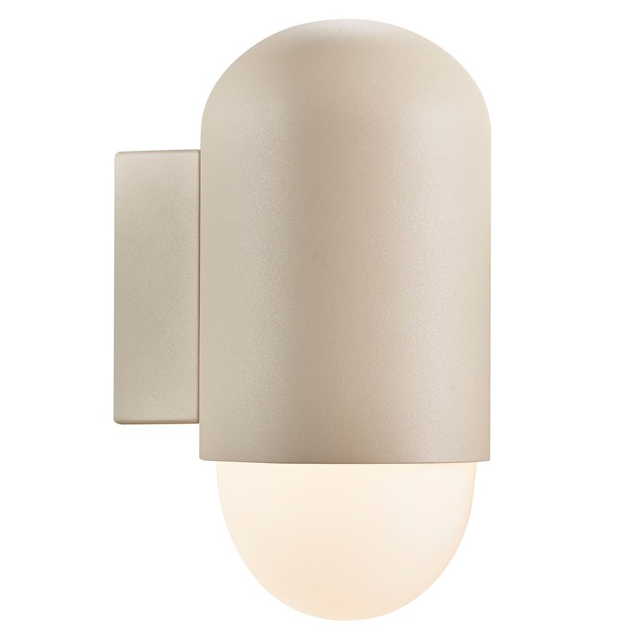 Wandleuchte Heka - E27, IP54, Beige