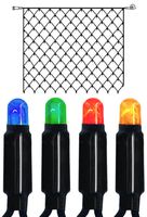 System 24 Extra, Lichternetz, 200x200cm - Schwarz, Multicolor