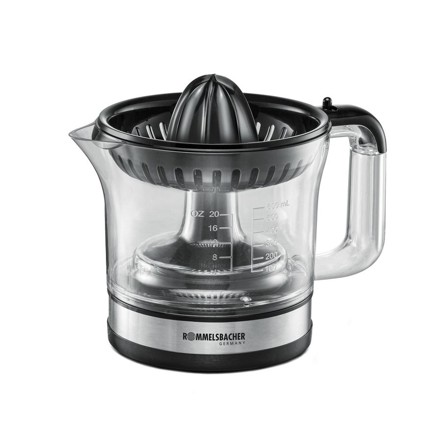 ZITRUSPRESSE ZP 50 - Zitruspresse, Edelstahl/schwarz, 30W