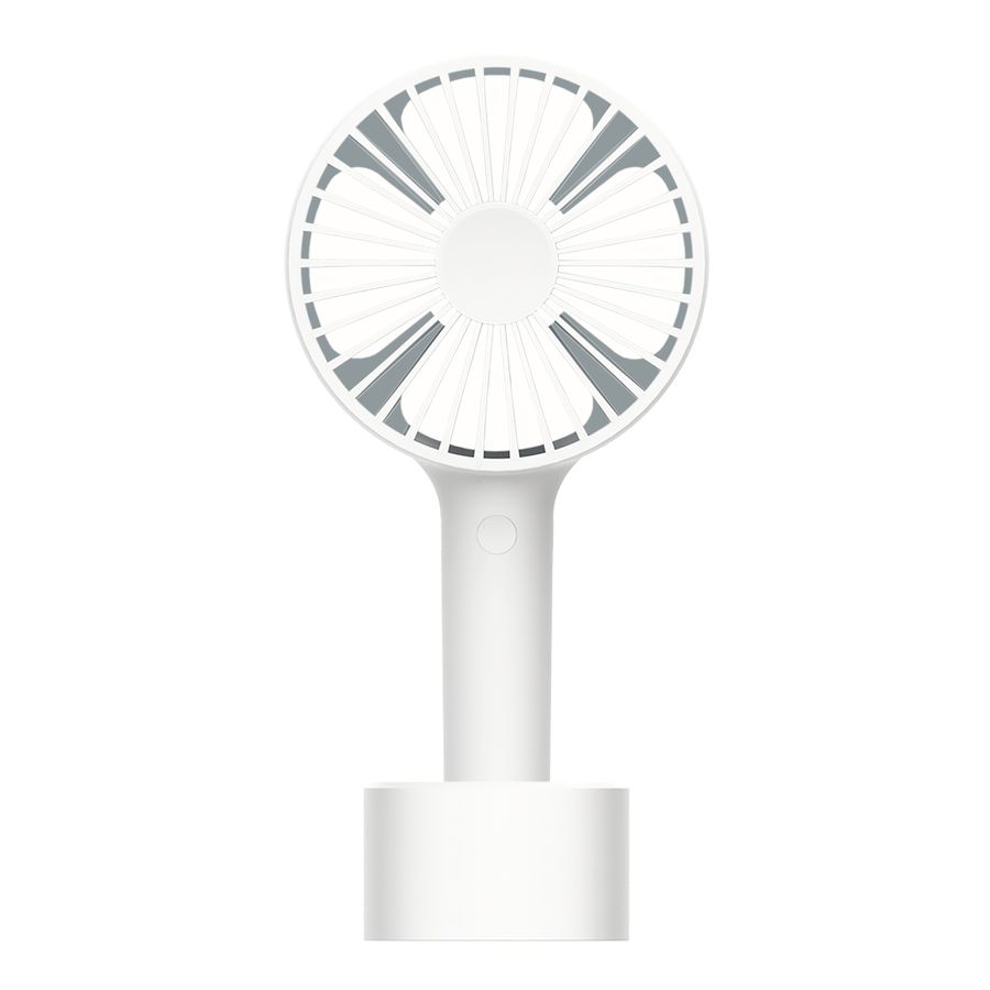 Ventilatore a mano - 2000mAh, inkl. USB-C Kabel, Handschlaufe, Standfuss