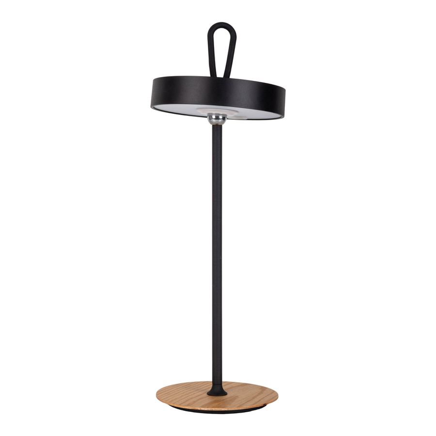 LED-Akku-Tischleuchte ELLI schwarz - LED-Modul, 3W, IP20