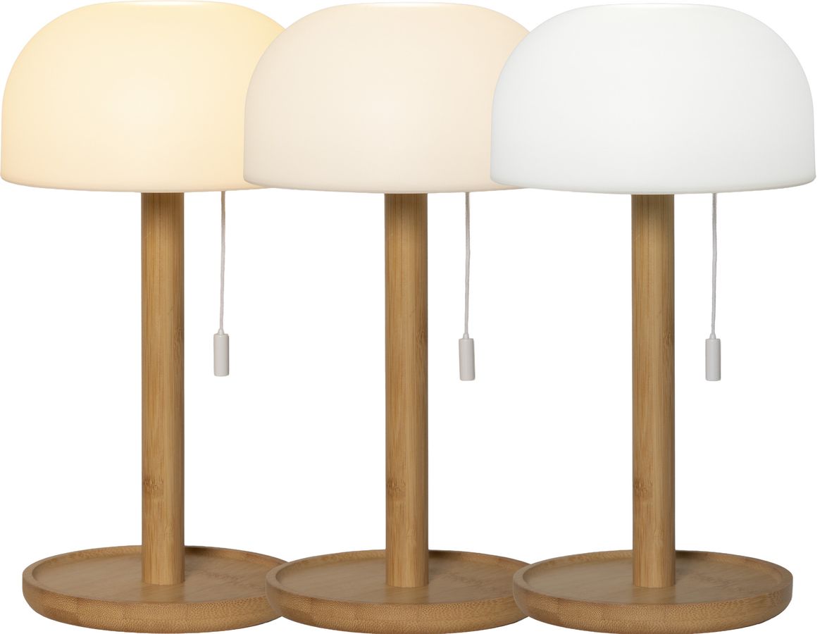 Tischlampe Tara - Indoor, Weiss, 28.00cm Höhe