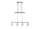 4er Pendelleuchte  MONACO  L: 78cm beige - IP20, E14, Beige