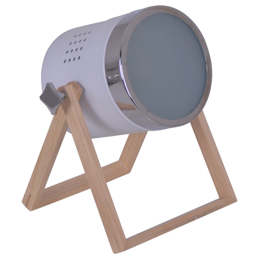 Tischleuchte Timweiß/satiniert h: 28cm - E27, 60W, IP20