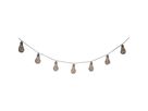 LED/Solar Lichterkette Glühbirne - IP44, warmweiss, 3W