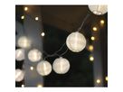 Lichterkette Festival Netzbetrieben - IP44, Warmweiss, 10 LED's, 450cm