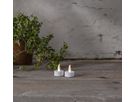 Luce da tè a LED 2 set Paulo - Indoor, weiss, mit Timerfunktion, D=4cm, H=4cm