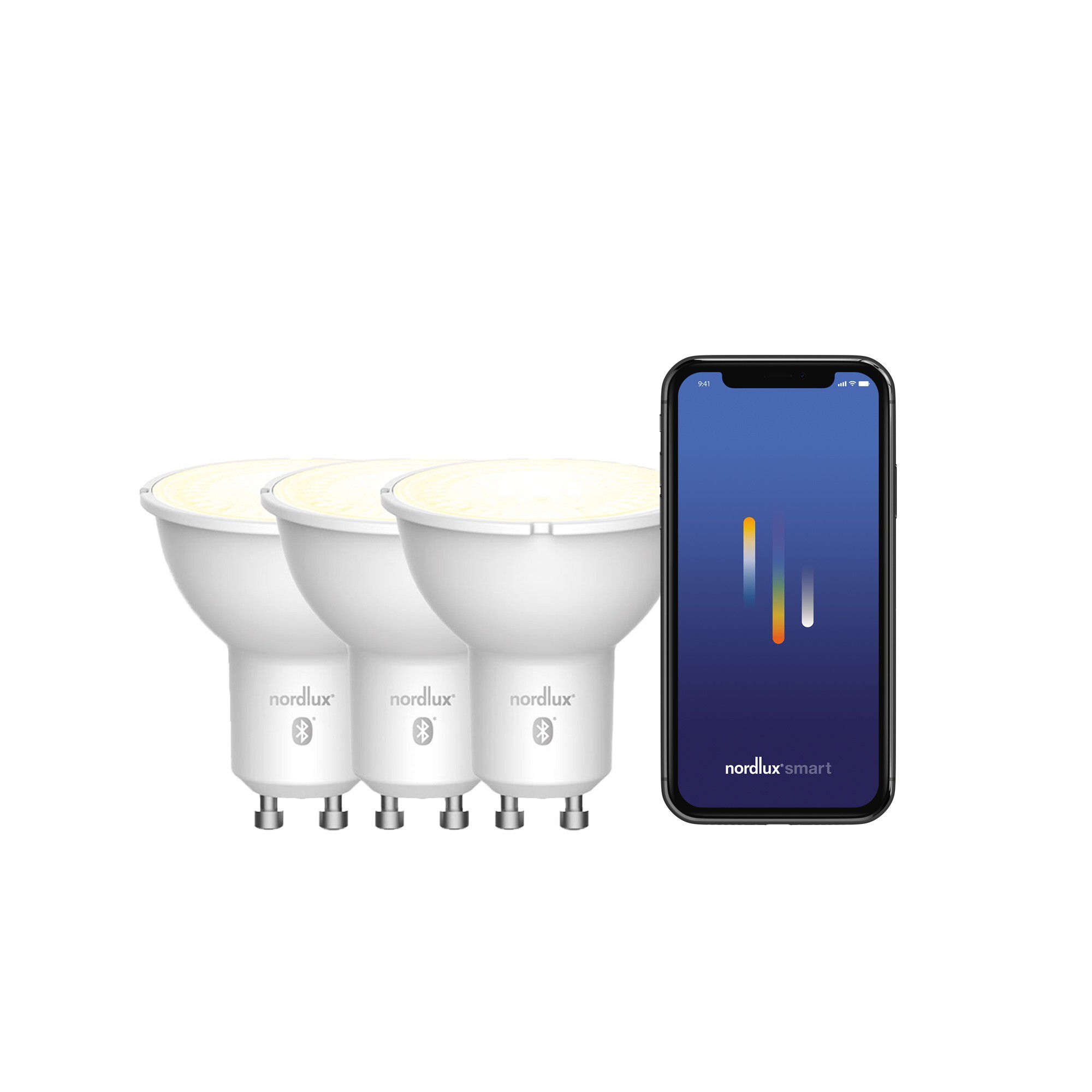 LED-Leuchtmittel Smart GU10 , 20-345lm, 3-pk. - LED-Leuchtmittel Smart GU10 , 20-345lm, 3-pk.