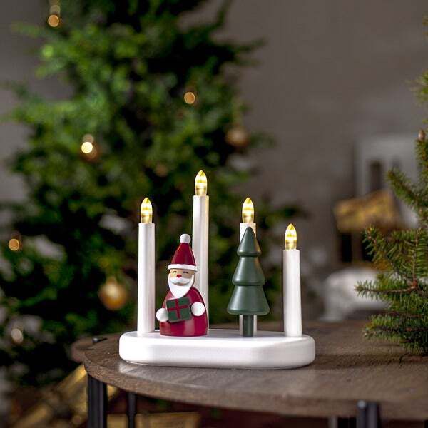 Kerzenhalter Santa - IP20, LED