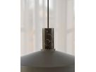 Pendelleuchte Elvas Marmor Hellbraun - 60W, E27, IP20