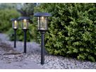 Solar Pollerleucht 3 Pack Fride - Schwarz, Lichtfarbe Warmweiss