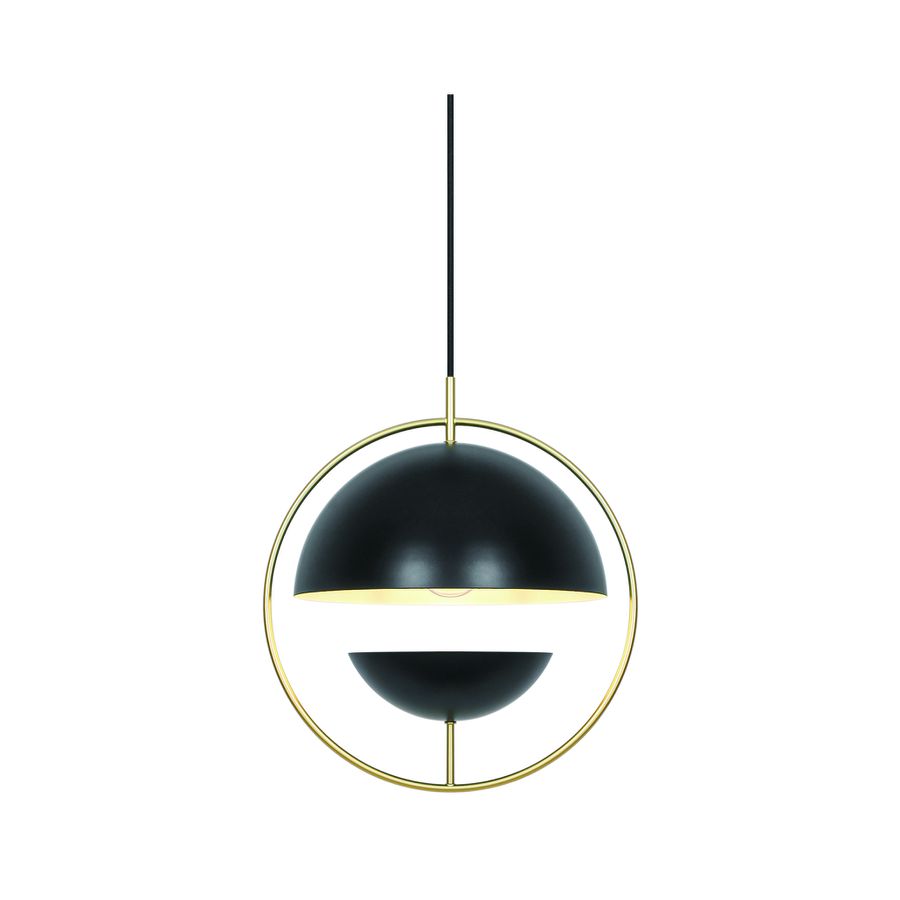 Pendelleuchte Tavia Schwarz - 40W, E27, IP20