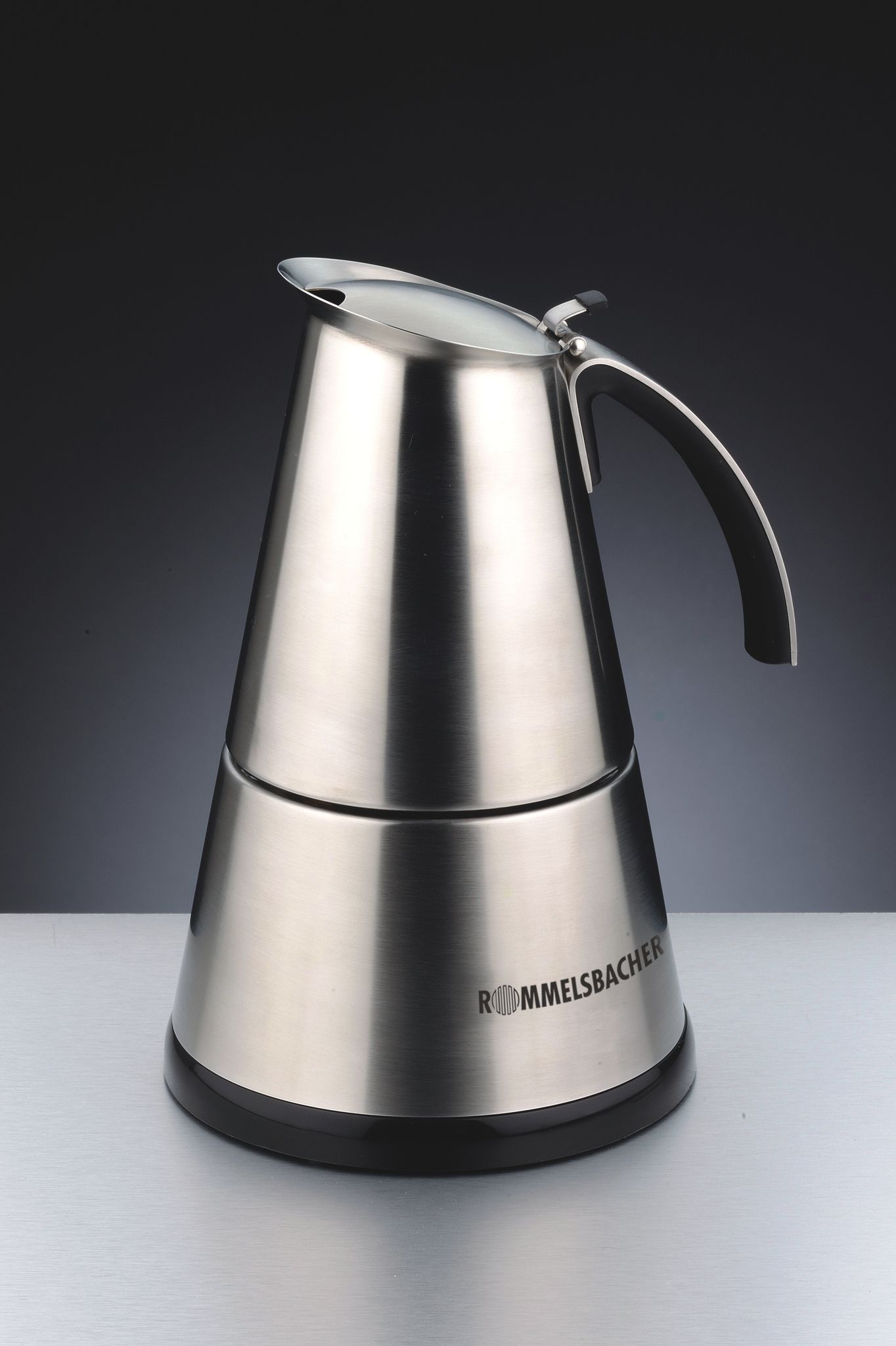 Macchina da caffè espresso, ElPresso Deluxe EKO 366/E - Espresso Kocher, Edelstahl, 365W