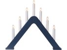 Kerzenleuchter Jarve - IP20, Blau, Warmweiss