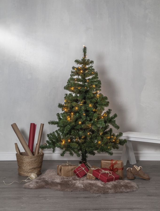 Künstlicher Weihnachtsbaum New Quebec - grün, keine Lämpchen, 150cm Höhe