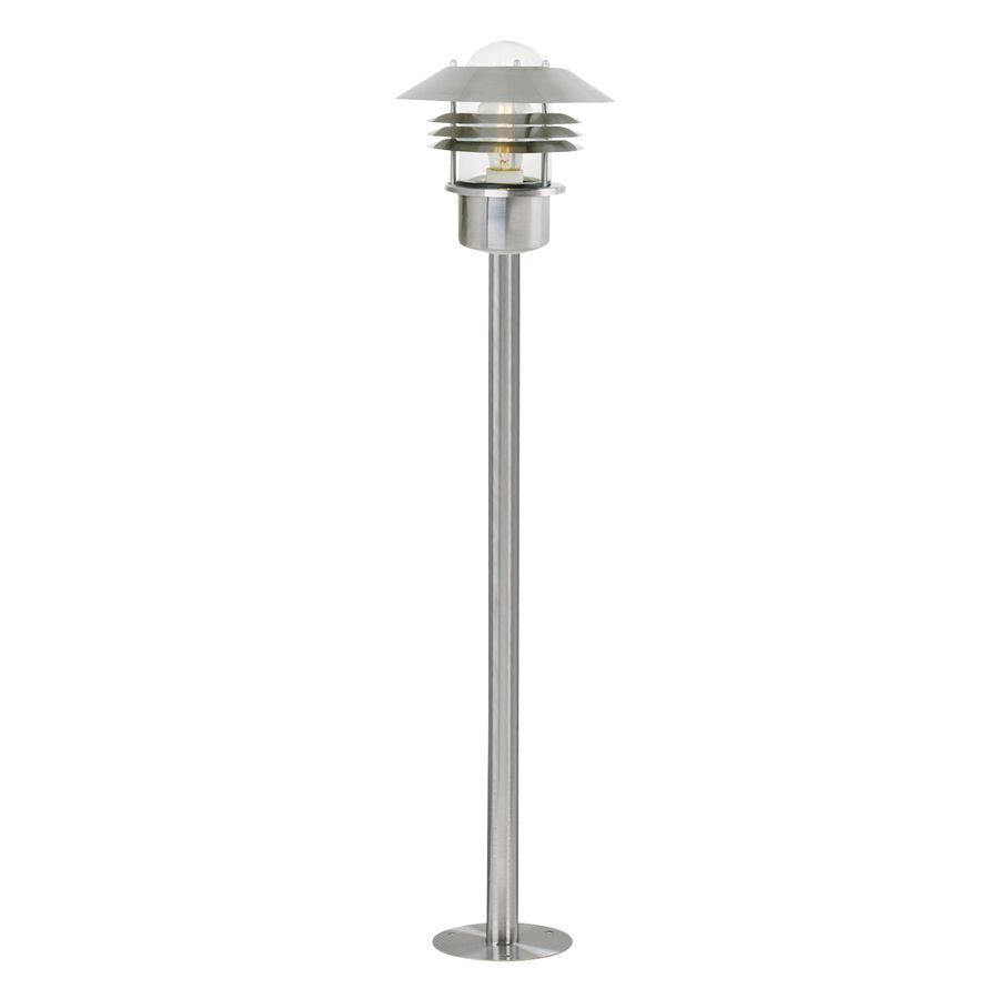 Vejers, Standleuchte, Edelstahl - E27, max. 60W, IP54