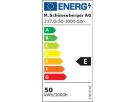 LED DALI-Pendelleuchte GLOS Up&Down (3000K) - 50W, 6250lm, 3000K, IP20, CRI83, 120°/45°,schwarz-matt, DALI dim., L=1171mm, B=38mm, H=66mm,PL1500mm