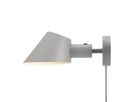 Stay Short, Wandleuchte, Grau - E27, max. 60W, IP20