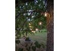 Solar Lichterkette Globe - IP44, Warmweiss, 8 LED's