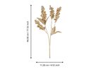 BLÄTTERZWEIG H-445 GOLD MIADOL - BLÄTTERZWEIG H-445 GOLD MIADOL