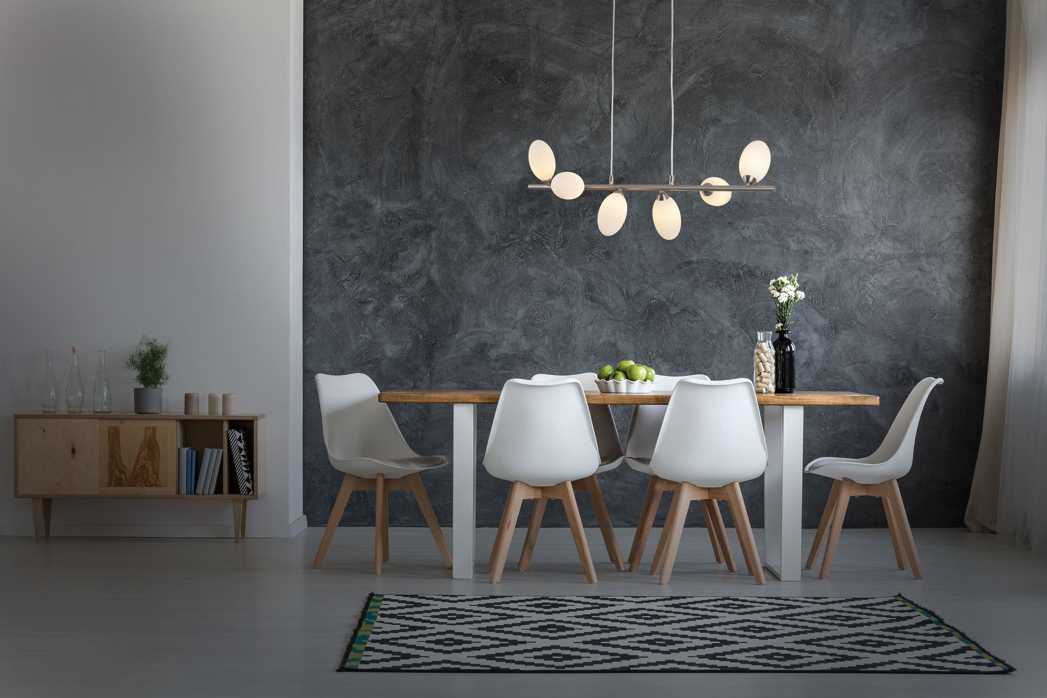 Pendelleuchte Eleganza 6flg. l: 80cm - G9, 24W, IP20