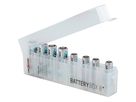 Batteriebox - bis zu 8 Stück Micro AAA / Mignon AA / Spezialzellen wie CR 123A, CR2