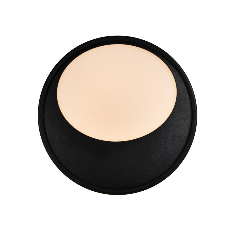 Oliver Round, Wandleuchte, Schwarz - Oliver Round, Wandleuchte, Schwarz