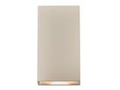 Rold - 2X5W, 2x350lm, 3000K, IP54, CRI 80, 2x125°, geschliffen, nicht dimmbar, L=90mm, B=55mm, H=160mm