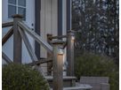 Solar Wand Laterne 2-p Wally - Silber, Lichtfarbe Warmweiss