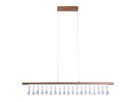 LED Pendelleuchte Nobilis l: ca. 100 cm - gold - LED, 23.6W, IP20