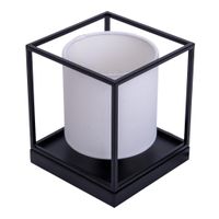 Tischleuchte BETA H: ca. 17 cm weiß - E14, IP20, 40W, 230V
