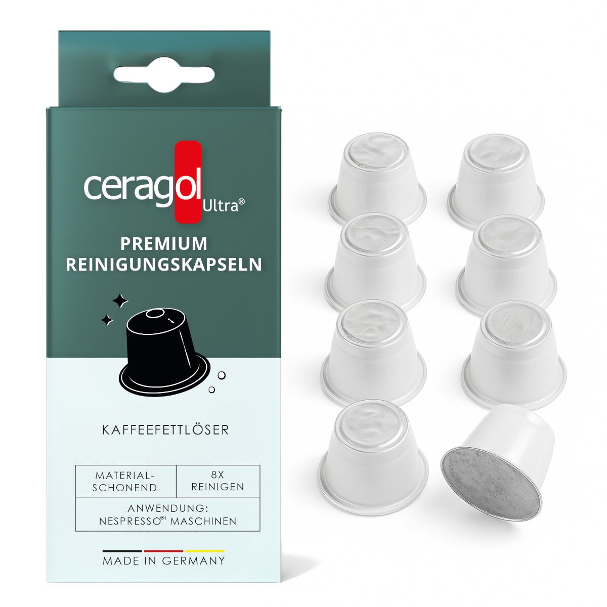 Reinigungskapseln - 8 x 3g