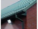 LED-Außenleuchte Radia 10W mit Sensor - IP54, kaltweiss, 10W