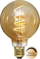 LED Leuchtmittel E27 G95 Decoled Spiral Amber - E27, 150Lm, 2000K, 3.2W, 220-240V AC