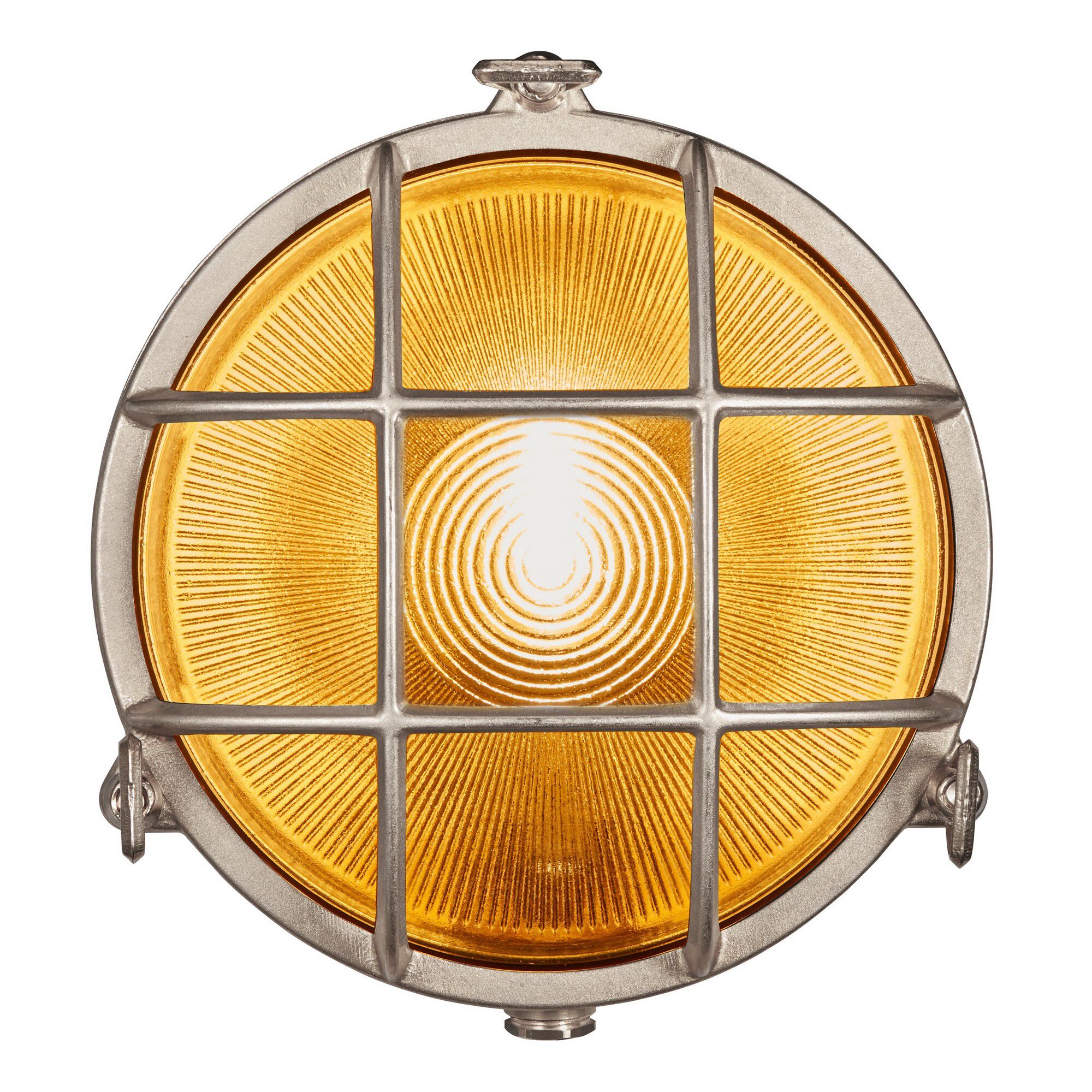 Polperro, Wandleuchte, Nickel - E27, max. 12,5W, IP64