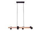 4er Pendelleuchte FRIDA schwarz L: 80 cm - GU10, IP20, 40W, 230V