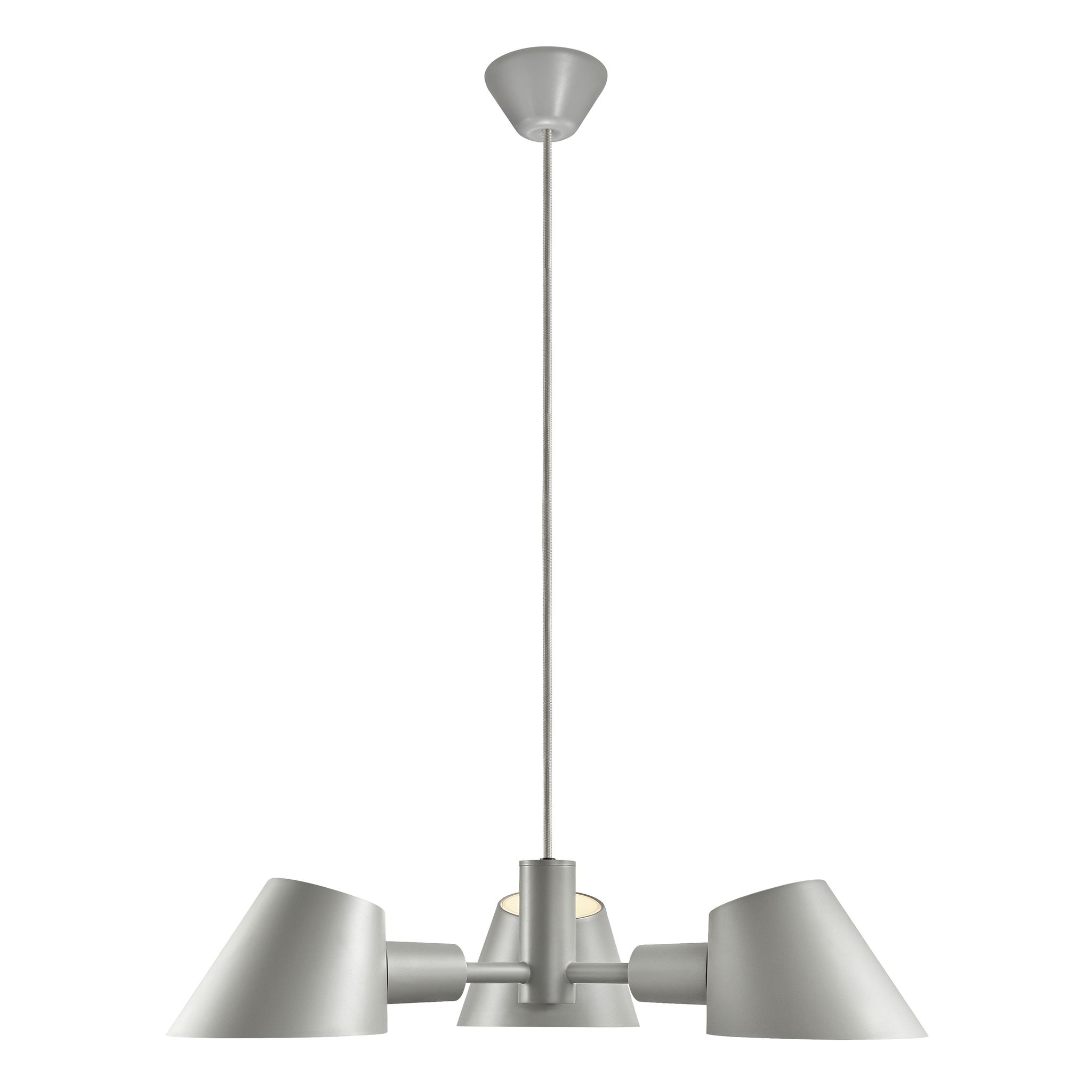 Stay , Pendelleuchte, Grau - IP20, E27