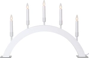 Kerzenleuchter Vind - IP20, Weiss, Kaltweiss