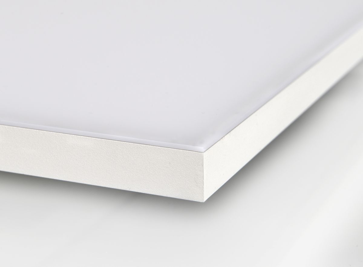 LED Panel-Deckenleuchte Carente l/b: 45cm - rahmenlos - LED fest verbaut, 2700-6500K, warm-kaltweiss