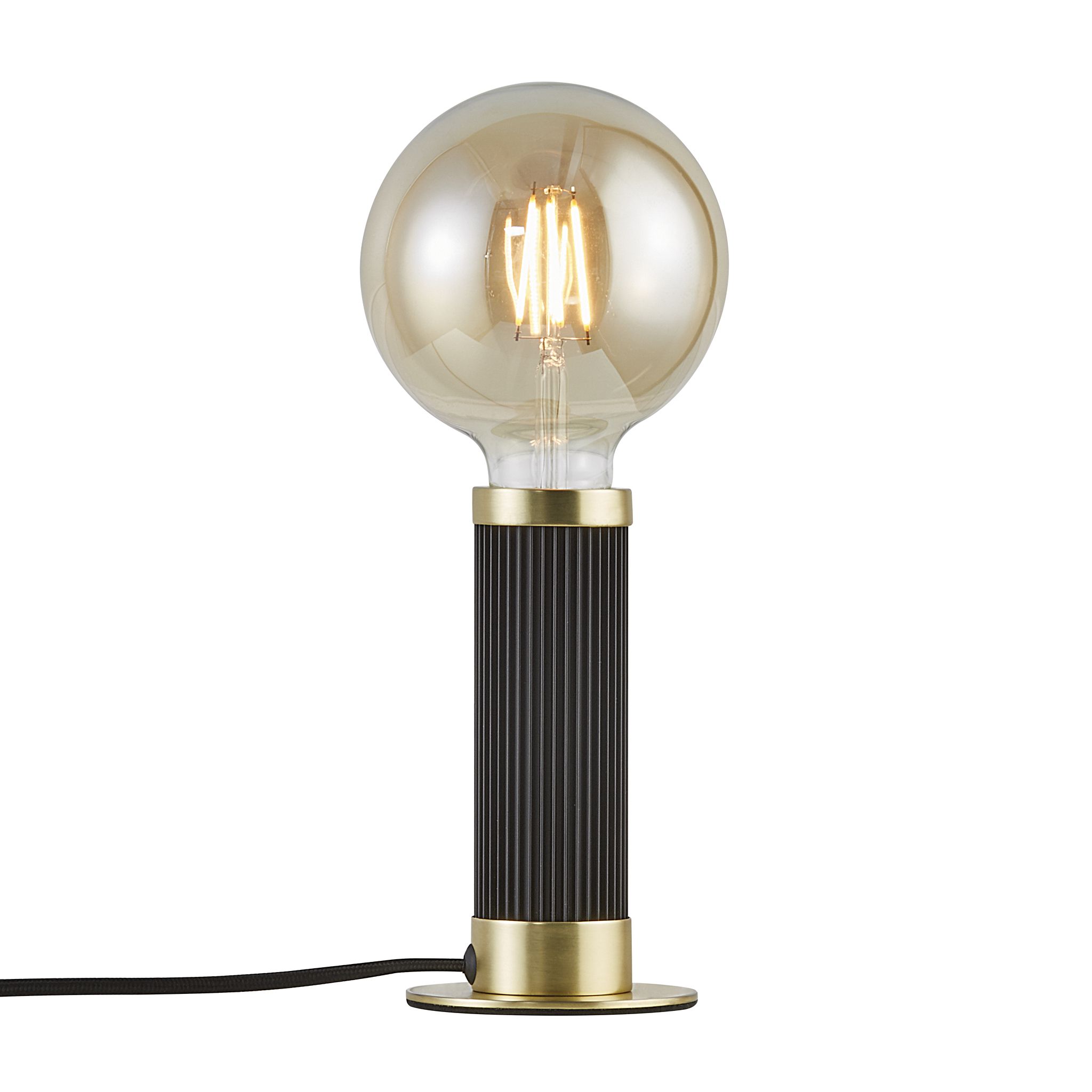 Galloway, Tischleuchte, Schwarz - E27, max. 40W, IP20