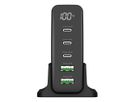Desktop Charger mit Display DC5140PD - 140W, 5xUSB