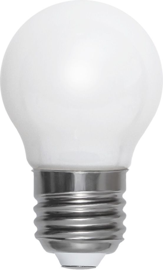 LED Leuchtmittel E27 G45 Opaque filament RA90 - E27, 470Lm, 4000K, 4,7W, 230V