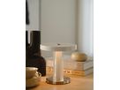 Akku Tischleuchte Trezzi Weiss - LED-Modul, 4W, 3000K, 225Lm, IP20