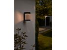 Solar-Wandleuchte COUPAR - LED-Modul 3.2W, IP44, schwarz