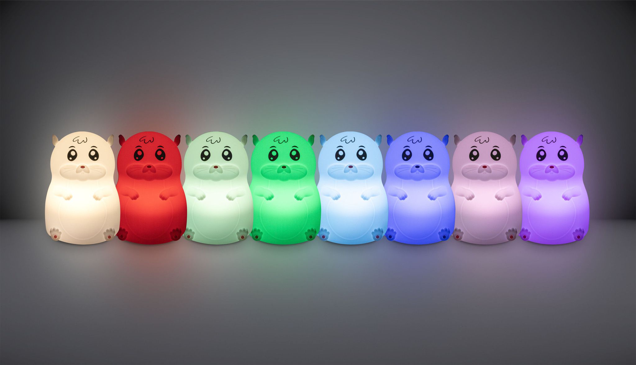 Nachtlicht Hamster - 0.2W, IP20, USB-Ladung