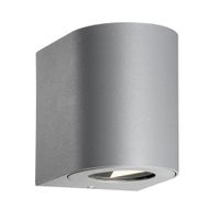 Canto 2, Wandleuchte, Grau - 2X6W LED, 2700K, IP44, 230V