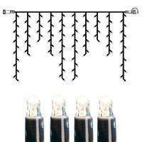 System LED Extra, Icicle, 200x100cm - Schwarz, Kaltweiss