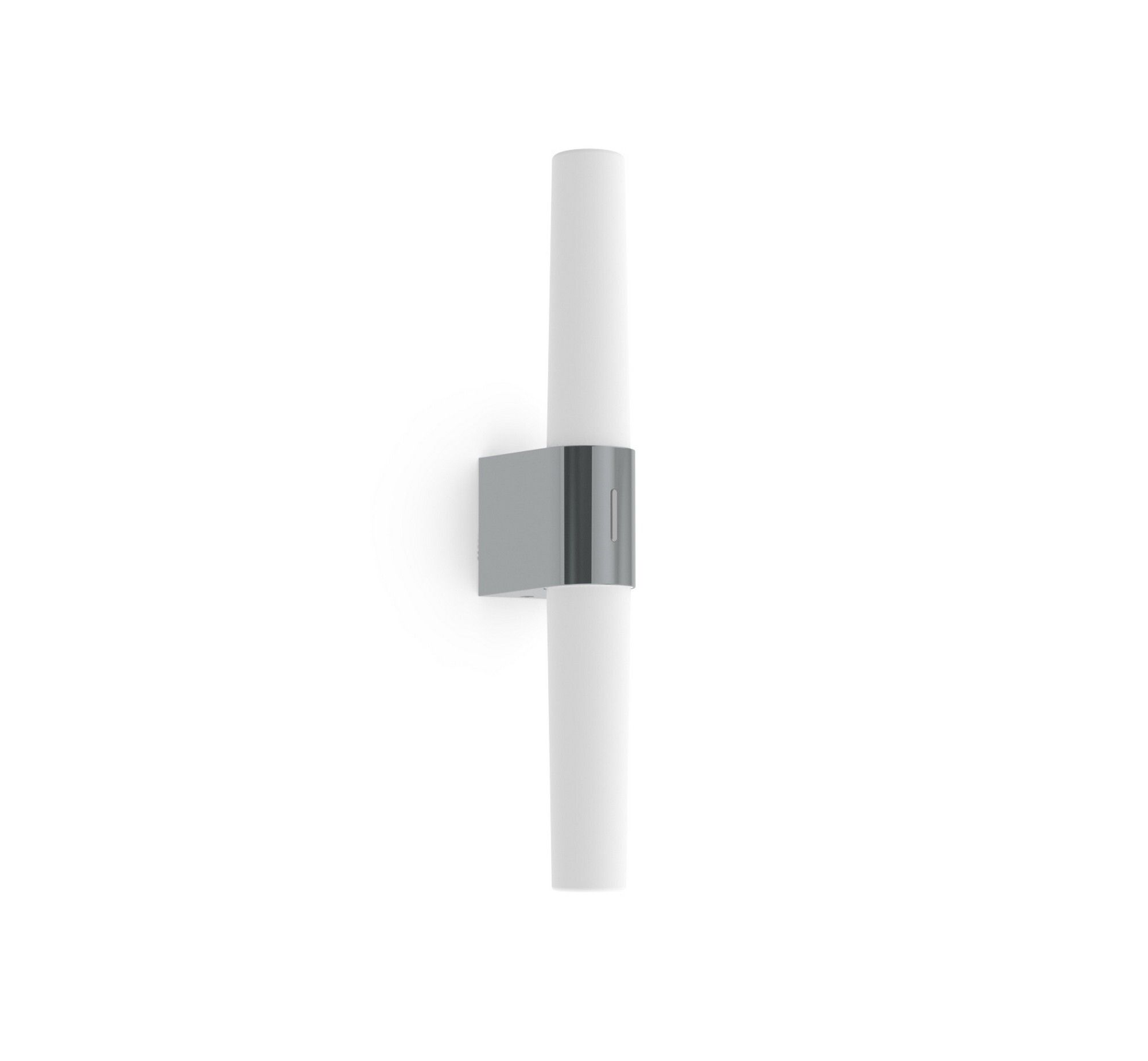 Helva, Doppel- Wandleuchte, Chrom - LED Modul, 9W, IP44