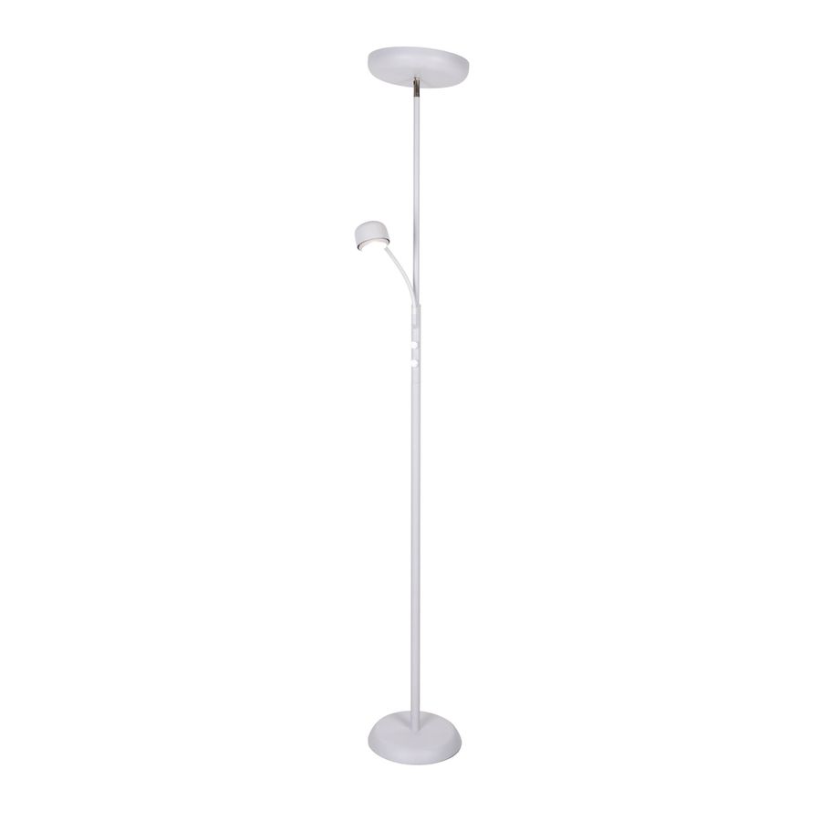 LED Stehleuchte  ROMIS  mit Lesearm weiß - IP20, LED-Modul, Weiss
